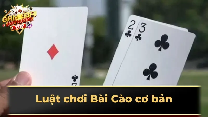 Luật đánh Bài Cào cơ bản