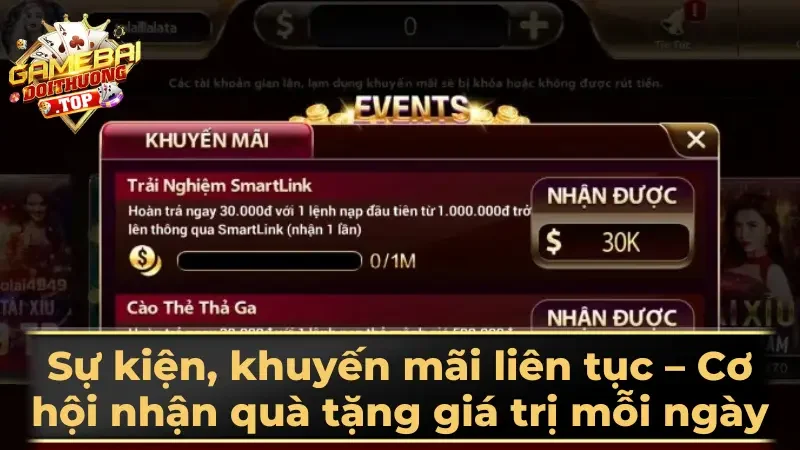 Sự kiện, khuyến mãi liên tục – Cơ hội nhận quà tặng giá trị mỗi ngày